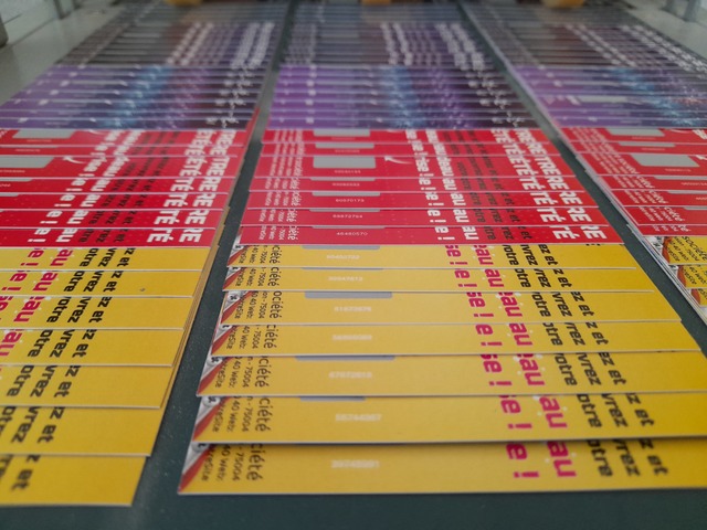 Nossos exigentes processos de fabricação industrial garantem a melhor qualidade. Seus cartões de raspar vão impressionar seus clientes. Nossos exigentes processos de fabricação industrial garantem a melhor qualidade. Seus cartões de raspar vão impressionar seus clientes.